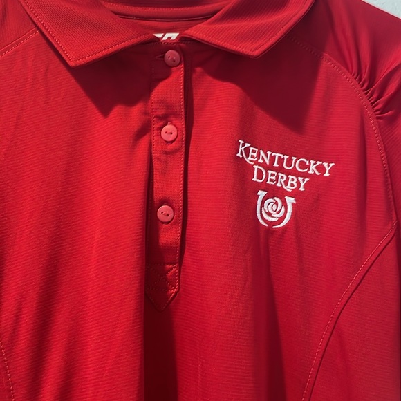 Cutter & Buck women’s M Kentucky derby short sleeved collared shirt - Picture 6 of 7